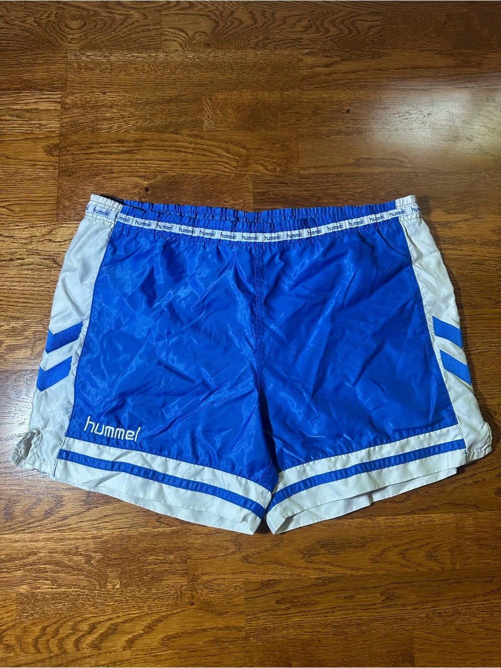 Rare Hummel Blue Athletic Shorts
